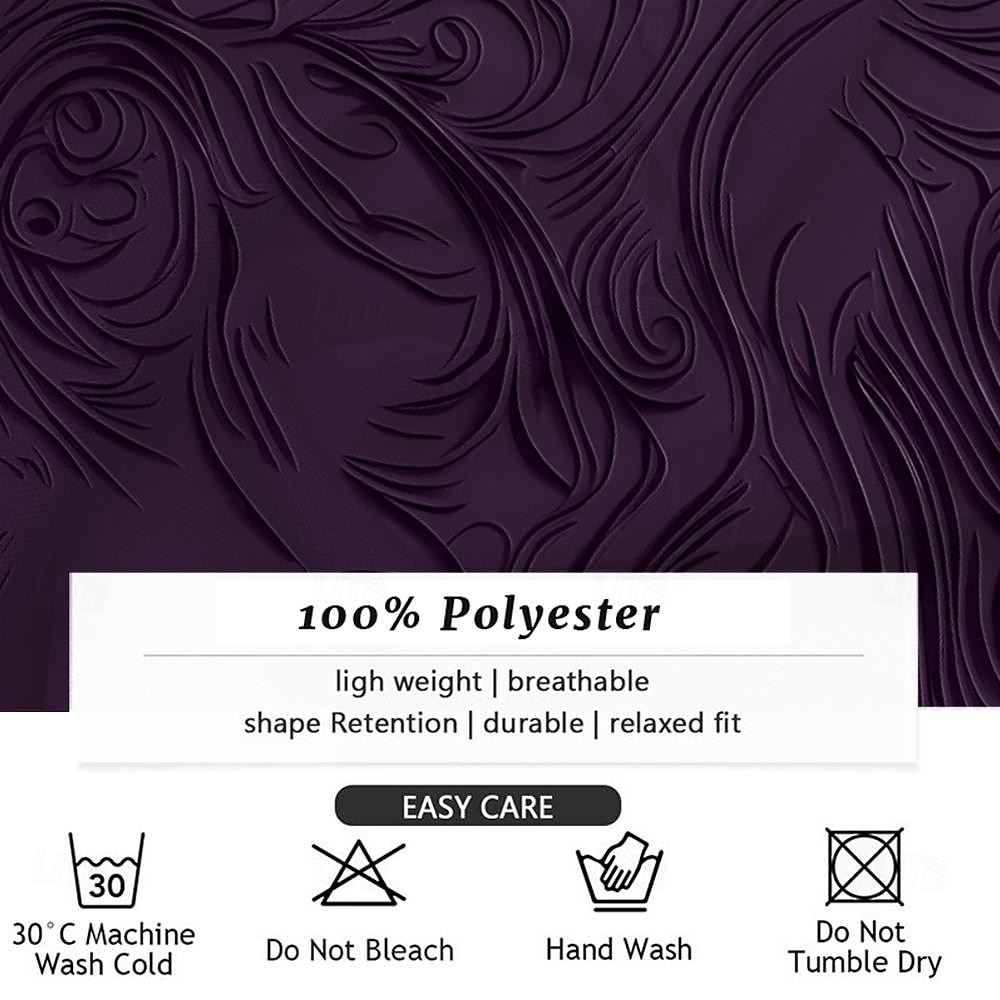 Men's Shirt Dress Shirt Graphic Party Daily Black Purple Green Short Sleeve Turndown Summer Clothing Apparel Buttons 2026 - $25.99 –P5