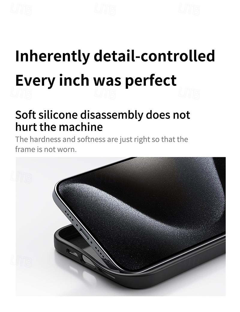 Phone Case For iPhone 16 iPhone 15 Pro Max Plus iPhone 14 13 12 Pro Max Plus Back Cover with Stand Holder Transparent Shockproof TPU Metal 2025 - $19.99 –P13