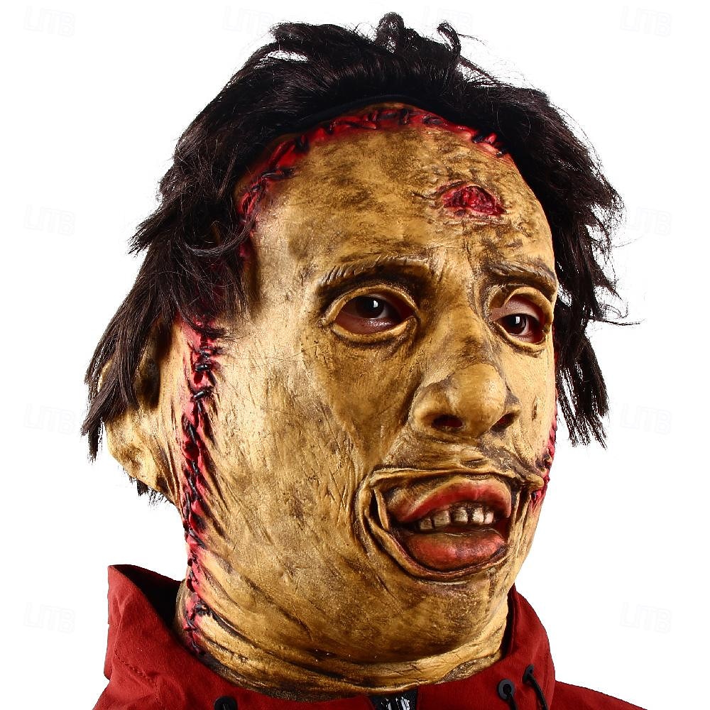 Homens Mulheres Unisexo Terror Traje Assustador Dia Das Bruxas Máscara Adereços de Halloween  para  Dia Das Bruxas Carnaval de 2026 por $33.99 –P3