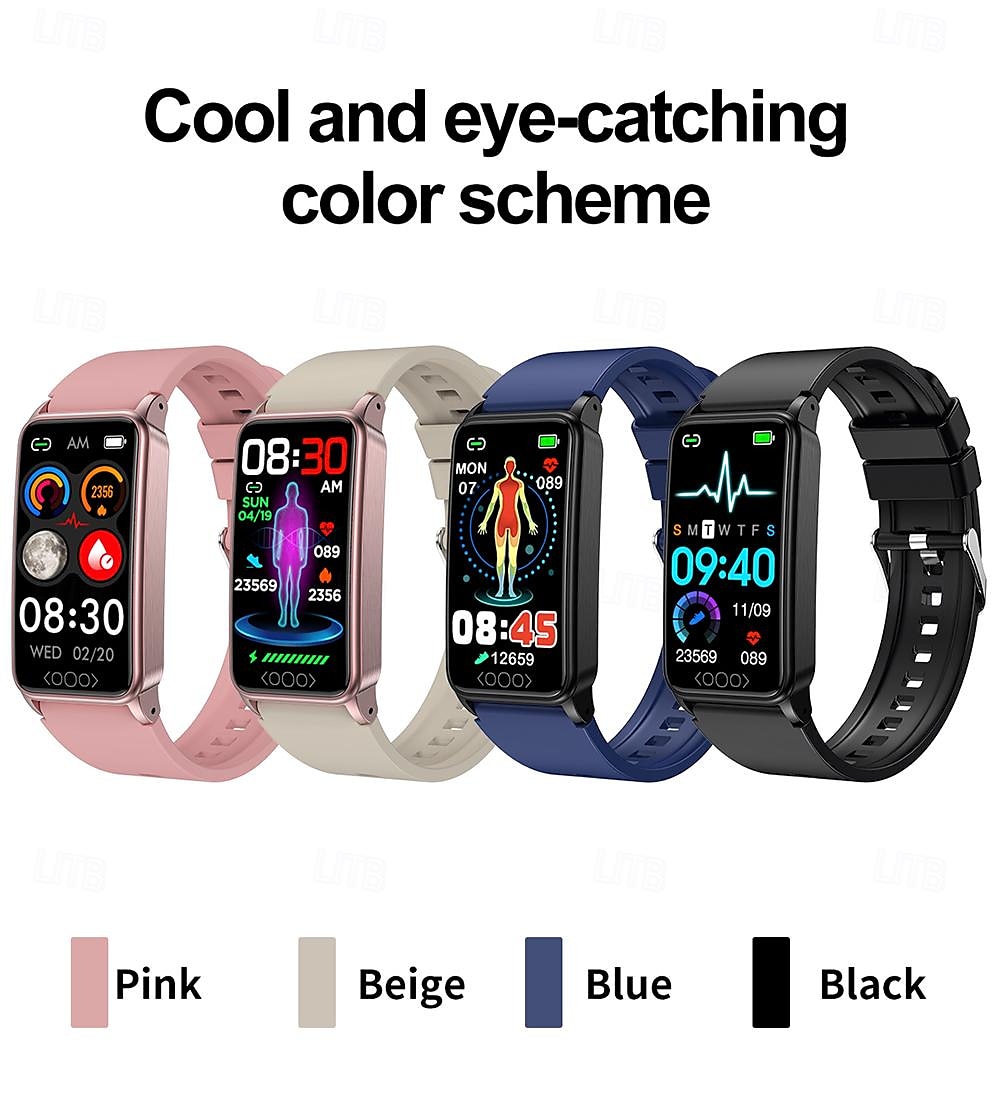 NEW Smart Watch 1.47 inch Smartwatch Fitness Running Watch Bluetooth Temperature Monitoring Pedometer Call Reminder Compatible with Smartphone Women Men Waterproof Media Control Message 2025 - $35.99 –P19