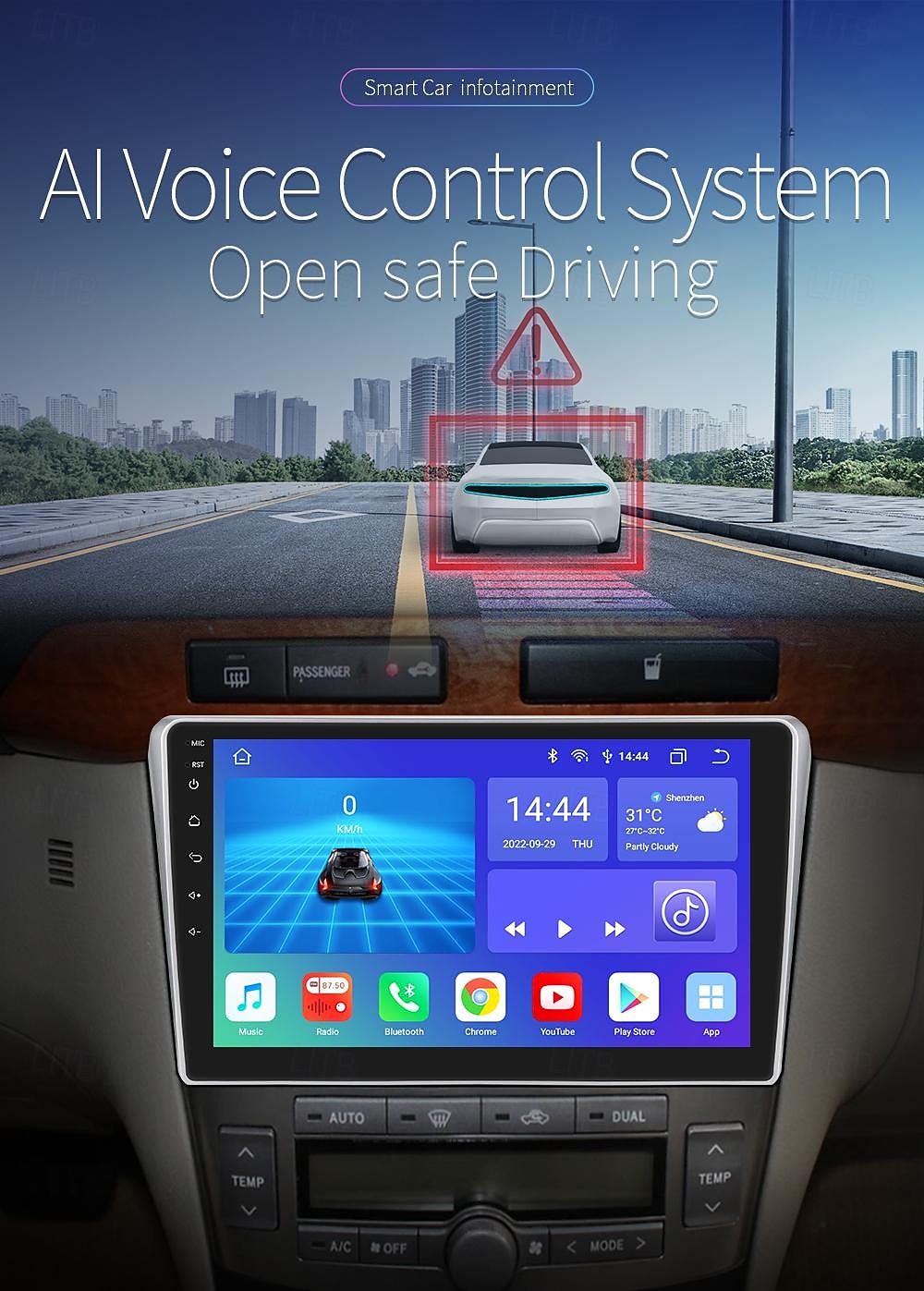 Android 12 Auto Car Radio for Toyota Avensis T25 2002- 2008 Car Intelligent Systems Audio Navi GPS Autoradio 2025 - $121.99 –P1