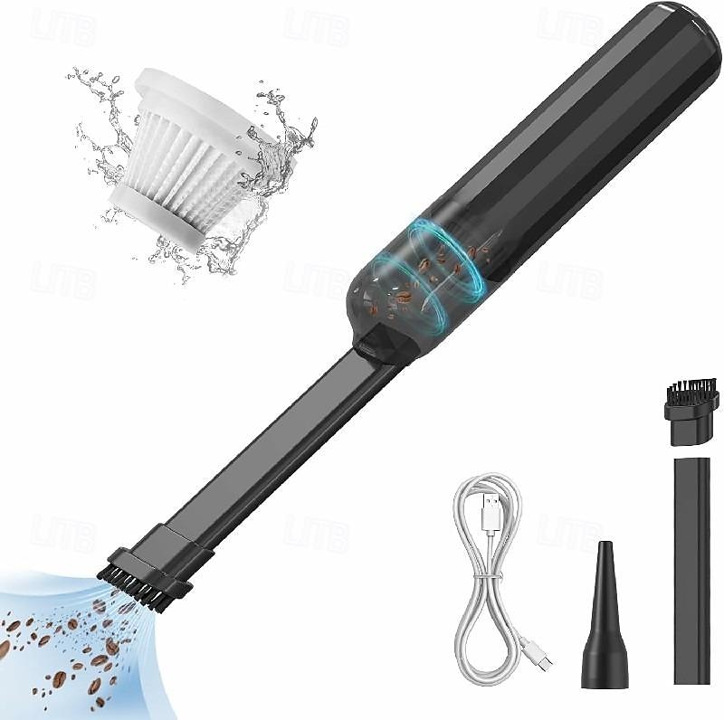 Car Vacuum Portable Handheld Vacuum Cleaner 4-in-1 Compact Vacuum for Car Cleaning Electric Mini Vacuum with 3 Nozzles 2025 - $39.99 –P17