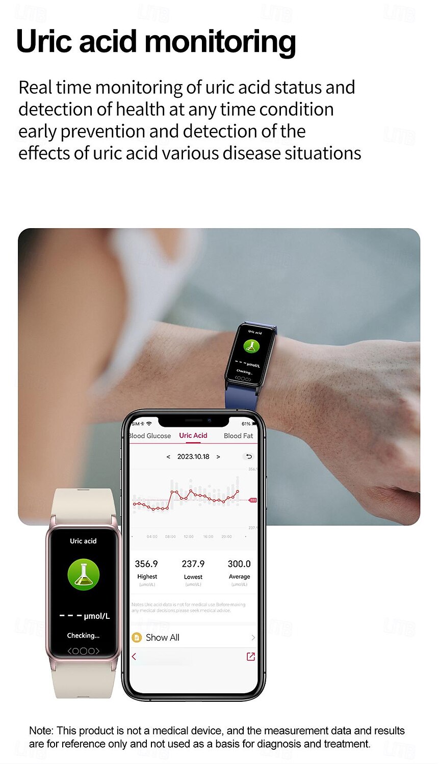 NEW Smart Watch 1.47 inch Smartwatch Fitness Running Watch Bluetooth Temperature Monitoring Pedometer Call Reminder Compatible with Smartphone Women Men Waterproof Media Control Message 2025 - $35.99 –P9