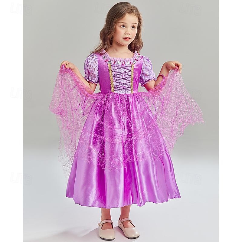 Pohádka Sofie první Princeznovské Sofie Květinové šaty Téma Party Kostým Tylové šaty cosplay Filmové kostýmy for Dívčí Děti Karneval Večírek 2025 - $34.99 –P1