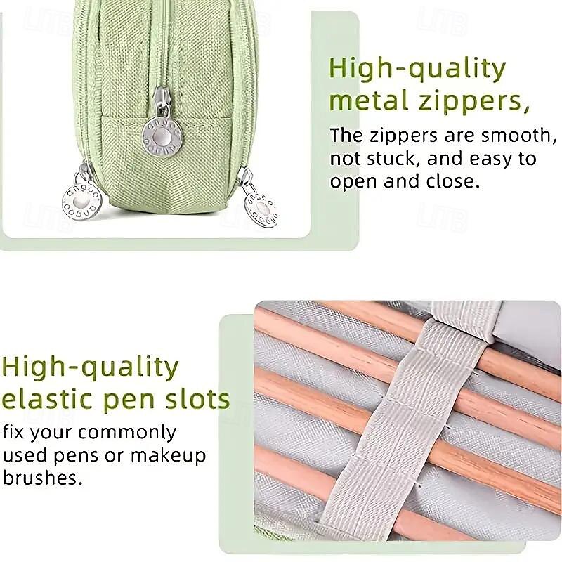 eenvoudige etui met grote capaciteit etui multifunctionele etui voor middelbare scholieren en middelbare scholieren 2025 - $17.99 –P6