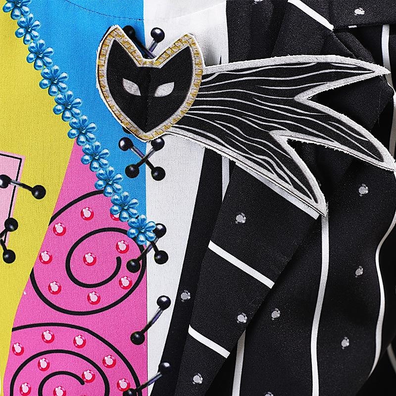 Výpad předvečer Všech svatých Šaty Noční můra před Vánoci Strašidelný kostým Dětské Dívčí Karneval Párty Jednoduché Halloweenské kostýmy Oblékněte se 2025 - $35.99 –P4