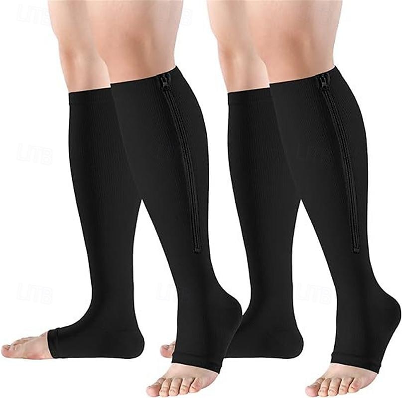 Calcetines de compresión Calcetines Deportivos Calcetines para correr 1 Par Básico Mujer Calcetines de tubo Transpirable Reductor del Sudor Cómodo Entrenamiento de gimnasio Fútbal Corriendo Correr 2025 - $9.99 –P11