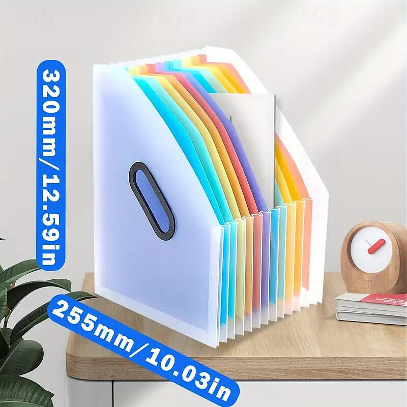 A4 Multi-layer Vertical Organ Package Large Capacity Bll folder File Box Office Storage Papers Folder 2025 - $22.99 –P6