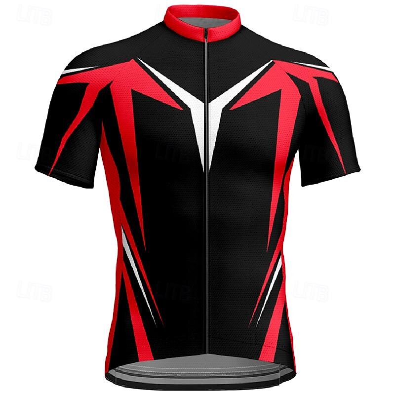 Homme Maillot Velo Cyclisme Manche Courte Cyclisme Tee-shirt Maillot Top avec 3 poches arrière VTT Vélo tout terrain Respirable Séchage rapide Jaune Rouge Bleu Bloc de couleur Des sports Vêtement de 2025 ? $24.79 –P7