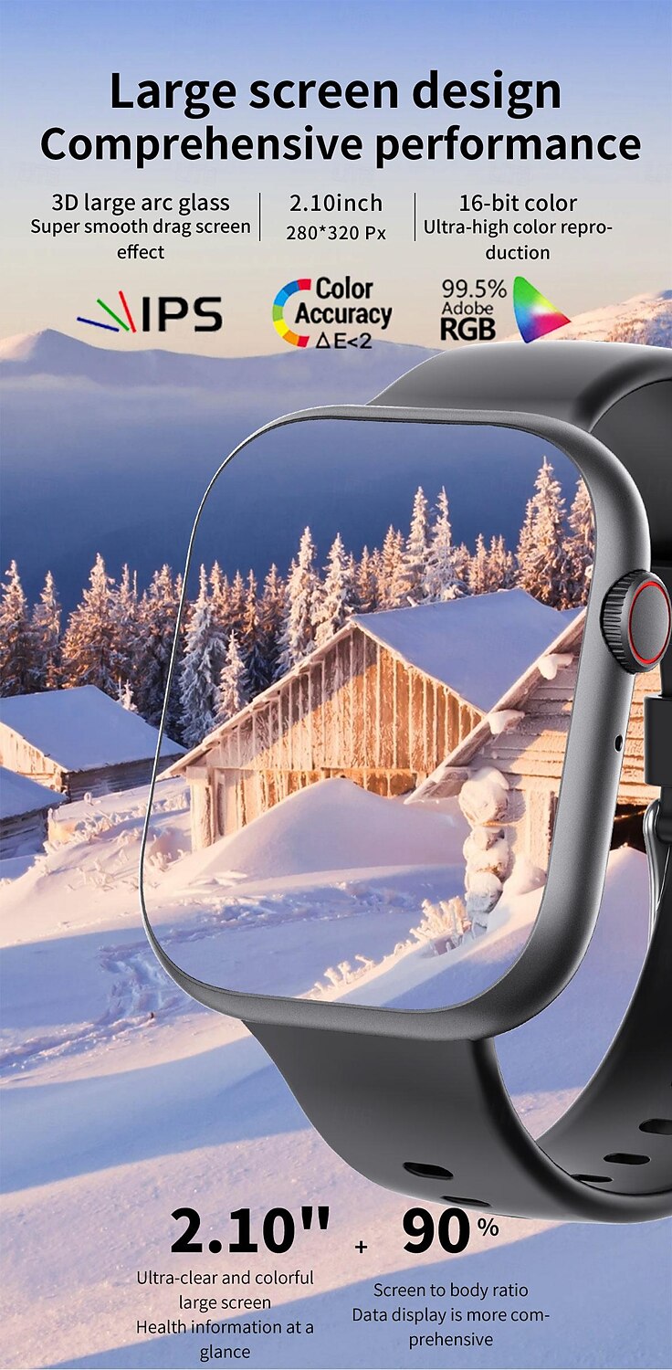Смарт-часы f70, Bluetooth-вызов, мониторинг сердечного ритма и температуры, спортивные часы, умный браслет 2025 - $49.99 –P4