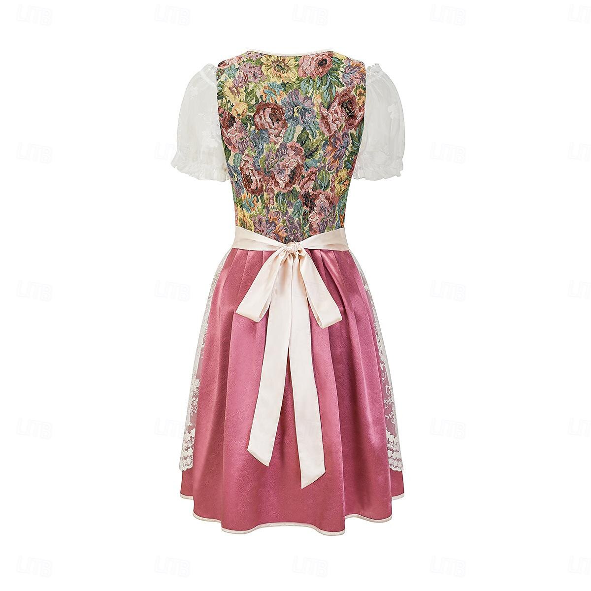 Női Karneváli Oktoberfest Sör Jelmez Dirndl Trachtenkleider Szobalány Német München Wiesn Hagyományos Stílusú Ruhával Oktoberfestre 2025 - $55.99 –P10