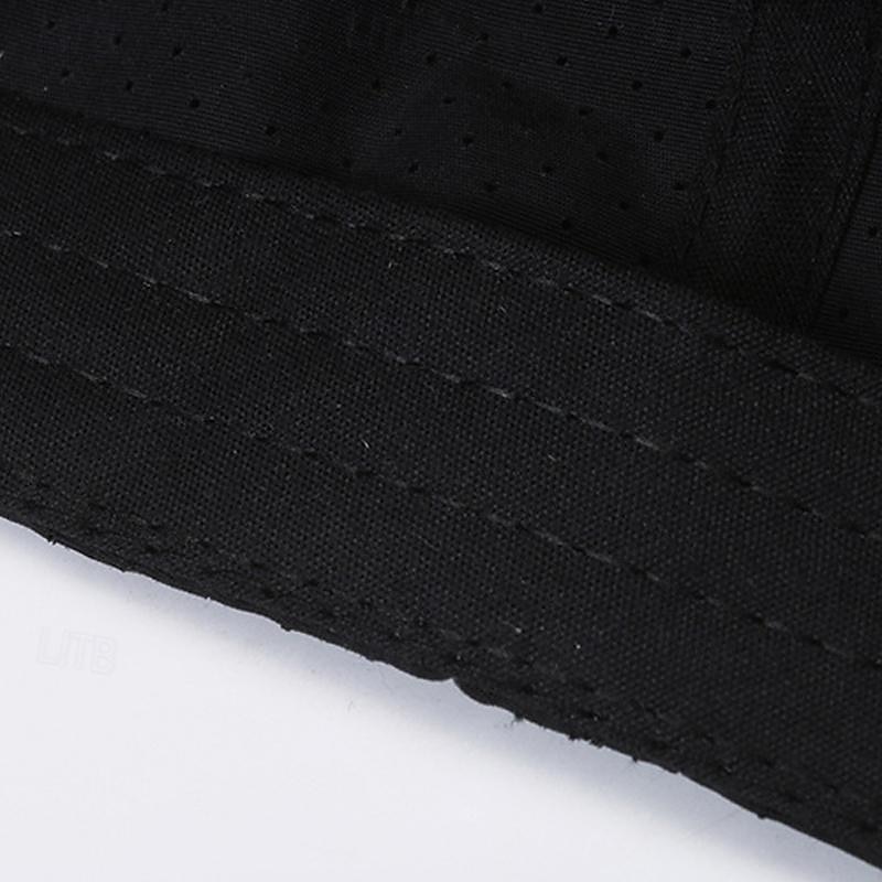 Herren Cap Basecap Sonnenhut Kappe Schwarz Weiß Polyester Modisch Brautkleider schlicht Strasse Täglich Glatt Einstellbar Sonnenschutz Atmungsaktiv 2025 - $8.99 –P15