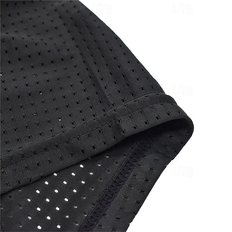 WOSAWE Voor heren Fietsbroek Gevoerde wielrenshorts Fietsen Short / Broekje Gewatteerde shorts Strak Sport Ademend Sneldrogend Hoge Elasticiteit Comfortabel Zwart Geel Kleding Wielrenkleding 2025 - $20.99 –P16
