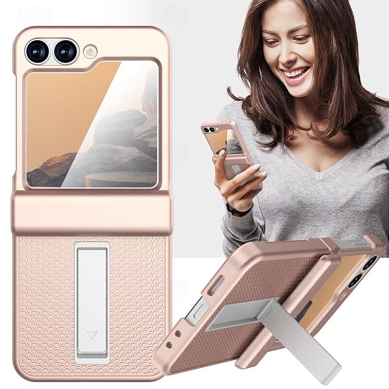 telefono Custodia Per Samsung Galaxy Capovolgi Z 6 Per retro Con supporto Resistente agli urti Retrò TPU ABS del 2025 a $28.99 –P7