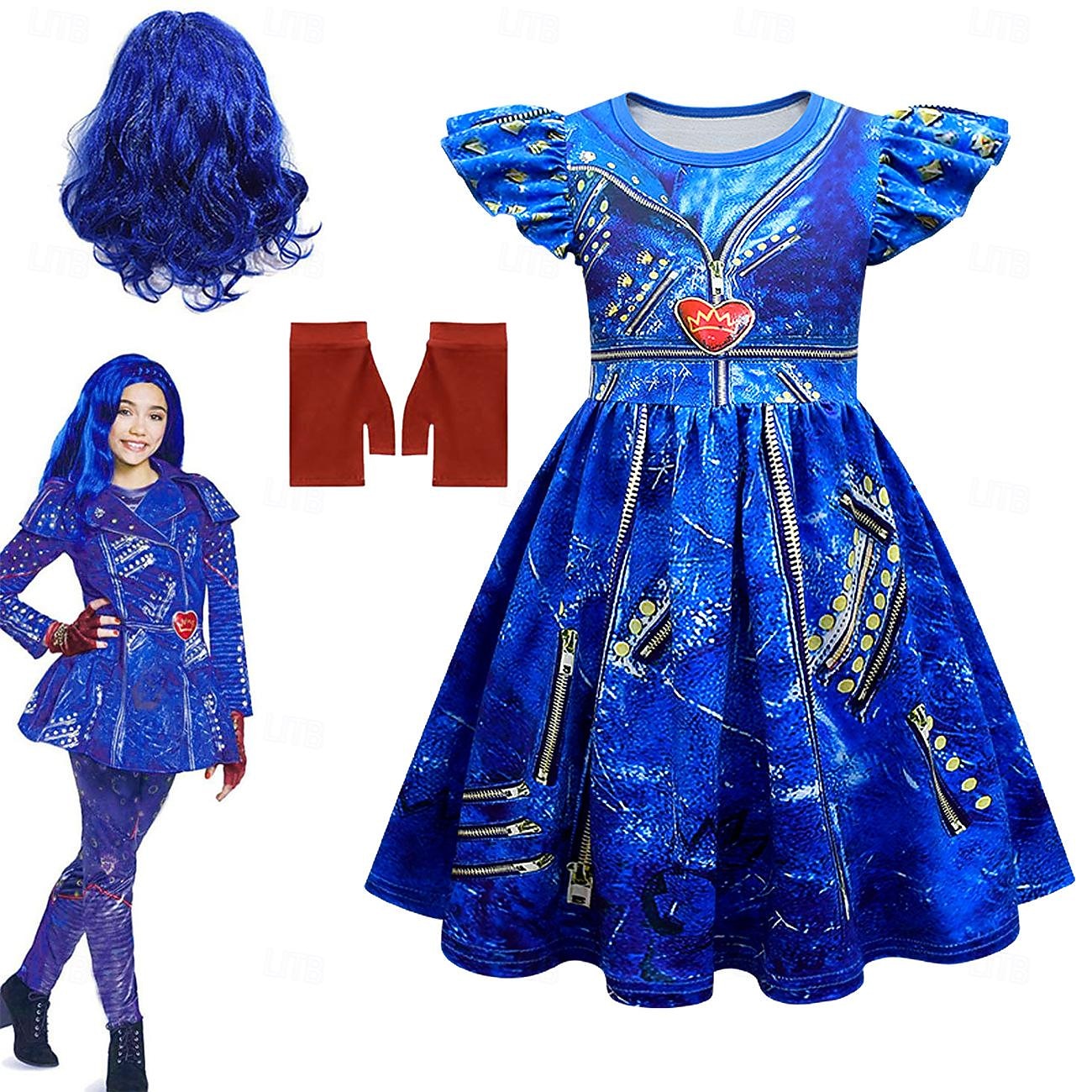 evie descendants blue dress Evie (Descendants) | Heroes and Villains Wiki
