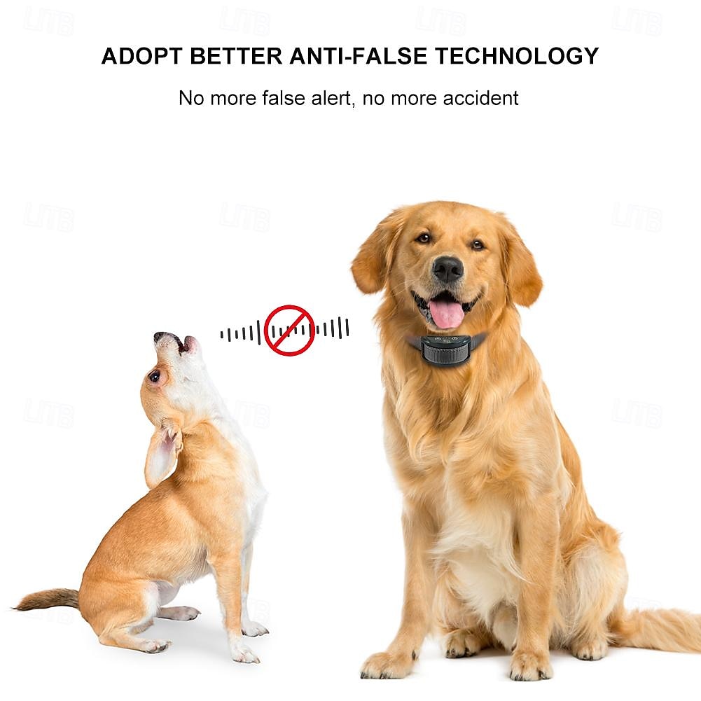 Dresaj câine Guler anti-scoarță Guler de șoc Dispozitiv anti scoarță Simplu Câini Multifuncțional Câini Pisici Animale de Companie Impermeabil anti-Scoarță Automat reincarcabila Siguranță Nailon 2025 - $34.99 –P2