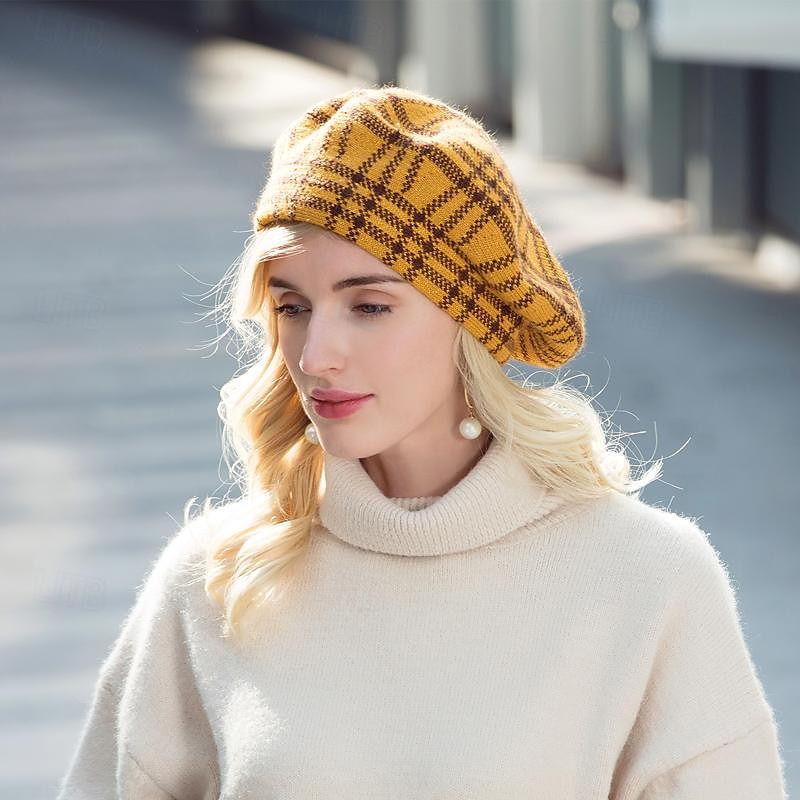 cappelli berretto in fibra cappello floscio cappello da sposa casual classico da donna con copricapo a strisce del 2025 a $27.99 –P10