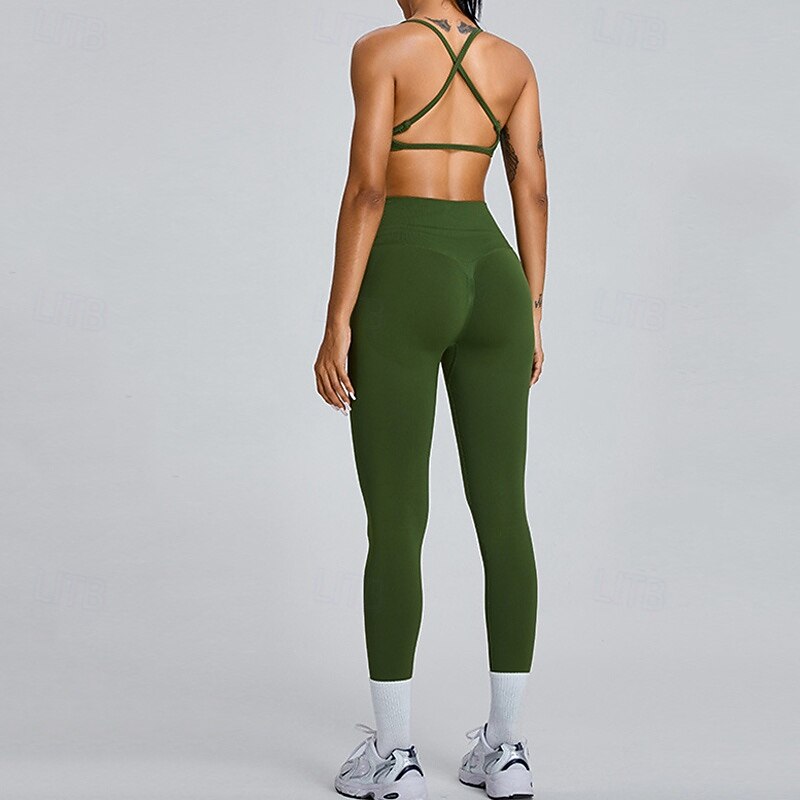 Naisten Joogahousut Jooga leggingsit Elastinen vyötärönauha Korka vyötärö Pilates Kuntosaliharjoitus Treenata Pyöräily Sukkahousut Yhtenäinen väri Musta Keltainen Pinkki Urheilu Urheiluvaatteet 2026 - $27.99 –P4