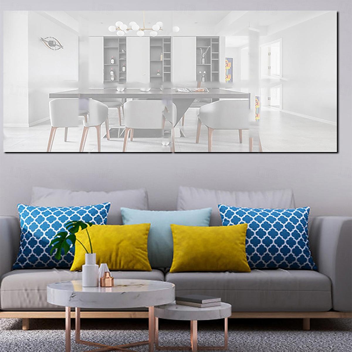 Mirror Sticker for Walls Self Adhesive Mirror Contact Paper Peel and Stick Vinyl Mirror Wallpaper Stickers for DIY Home Decor Bedroom Door Cabinets Craft Countertops Dresser 2025 - $13.99 –P4