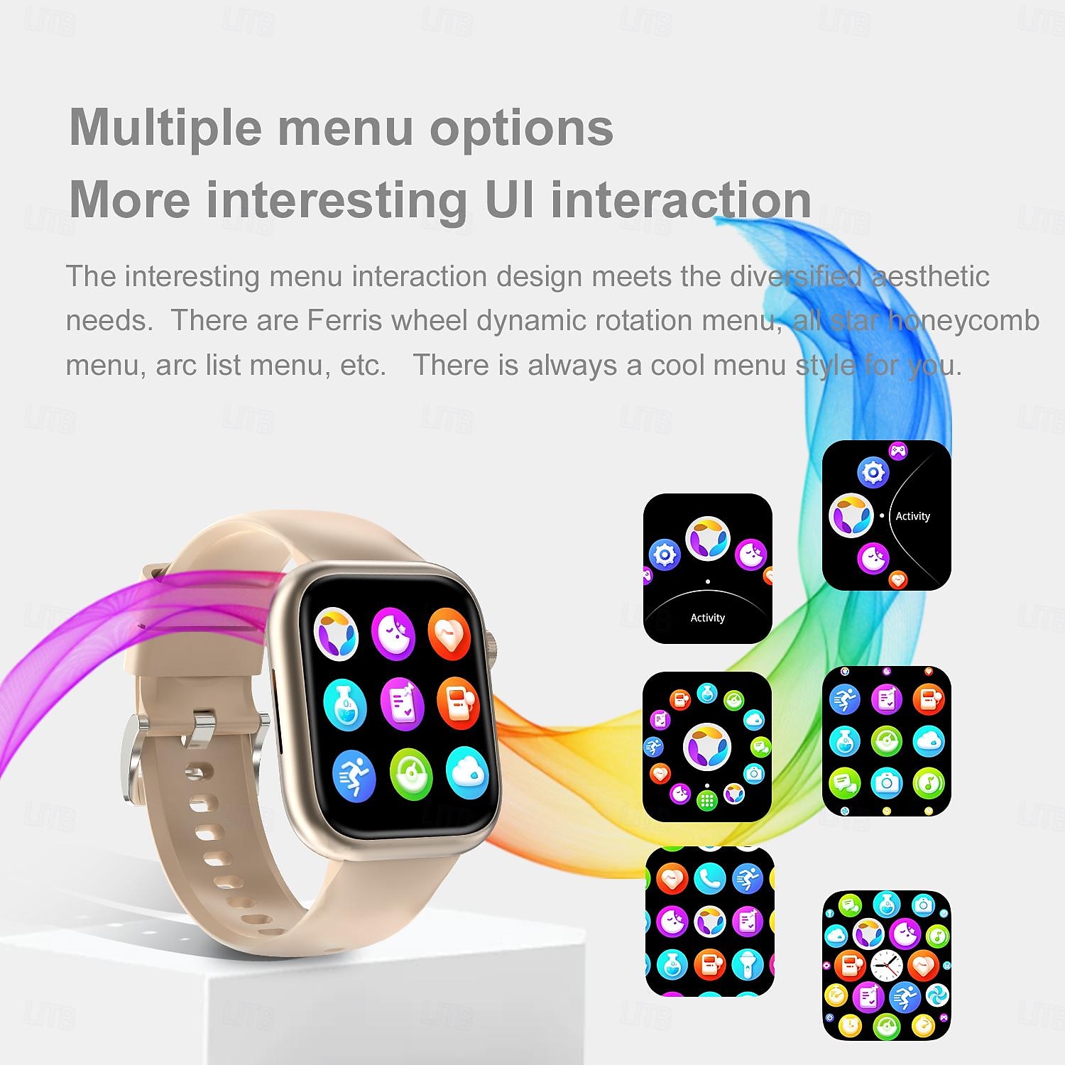 G104 Smart Watch 1.83 inch Smartwatch Fitness Running Watch Bluetooth Pedometer Call Reminder Activity Tracker Compatible with Android iOS Women Men Long Standby Hands-Free Calls Waterproof IP 67 2025 - $31.99 –P7