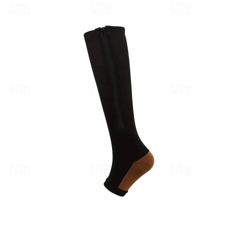 Calcetines de compresión Calcetines Deportivos Calcetines para correr 1 Par Básico Mujer Calcetines de tubo Transpirable Reductor del Sudor Cómodo Entrenamiento de gimnasio Fútbal Corriendo Correr 2025 - $9.99 –P6