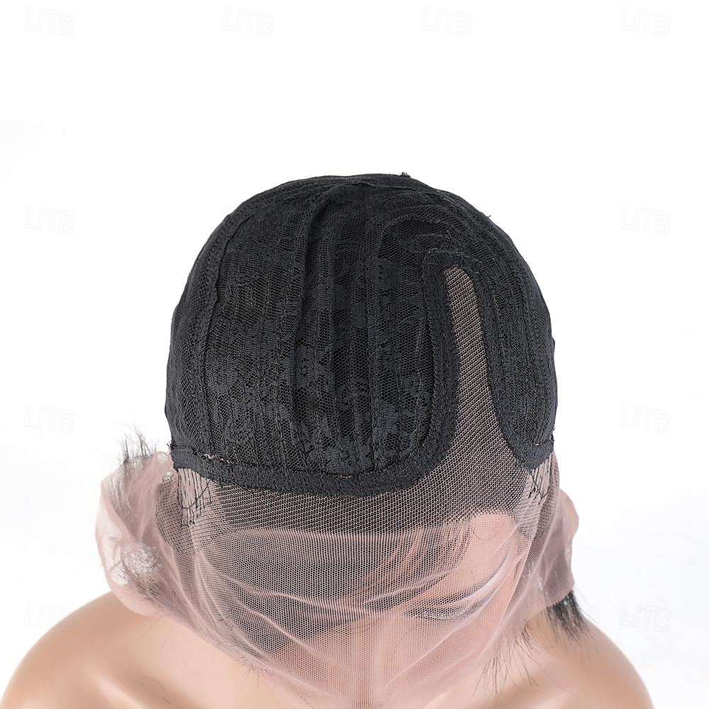 parrucca pixie cut parrucca bob diritta corta capelli umani 13x4x1 parte t parrucche anteriori in pizzo pixie cut per donne nere del 2025 a $90.99 –P8