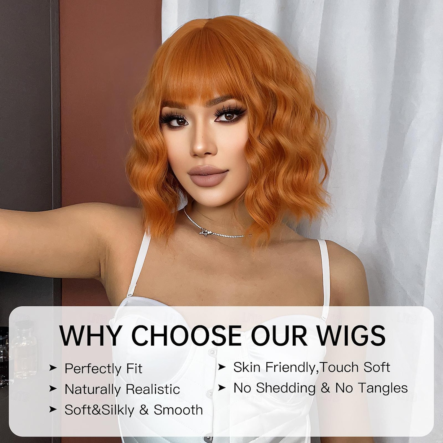 Synthetische pruiken Uniformen carrière Kostuums Prinses Gekruld Golvend Middelste stuk Gelaagd kapsel Machinegemaakt Pruik 30.5 cm Oranje Synthetisch haar Dames Cosplay Feest Modieus Oranje 2025 - $19.99 –P7