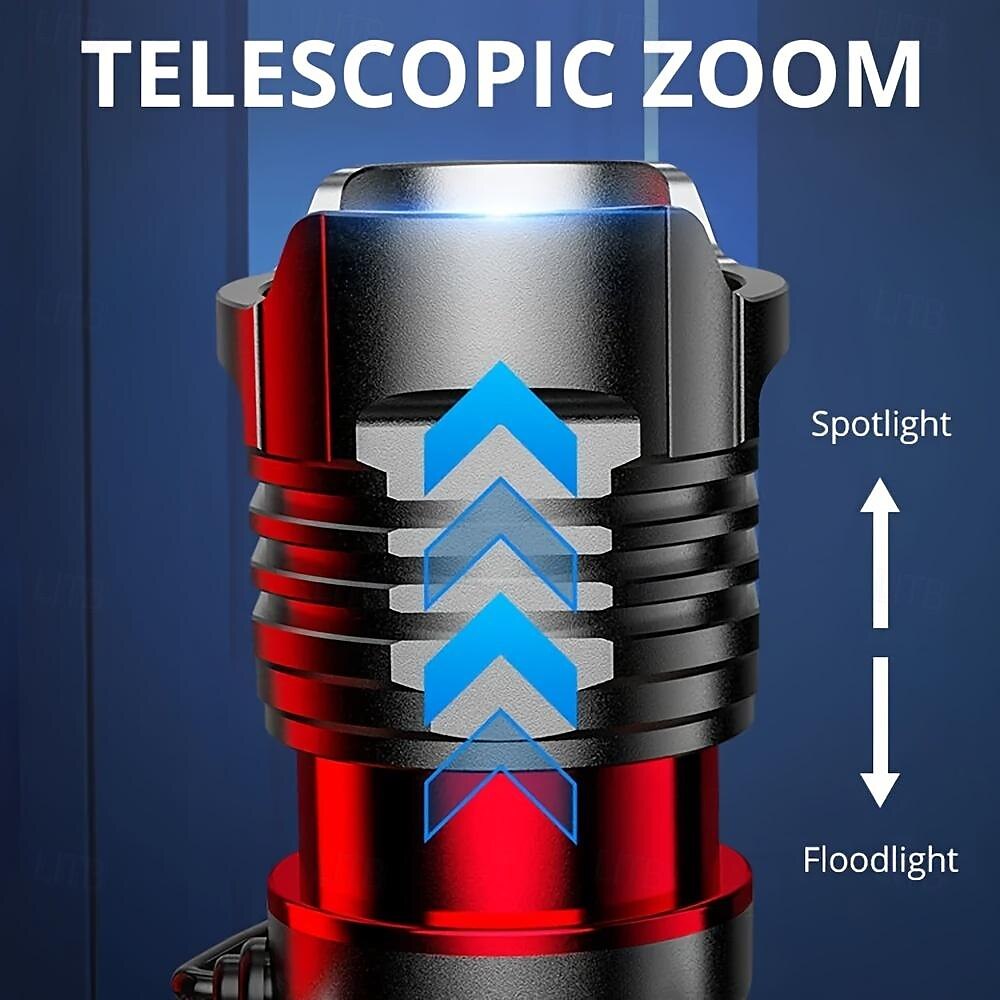 Portable USB Rechargeable Sensor Headlamp - Super Bright Waterproof Zoom Fishing Torch Head Light for Outdoor Camping Light 2025 - $24.99 –P2