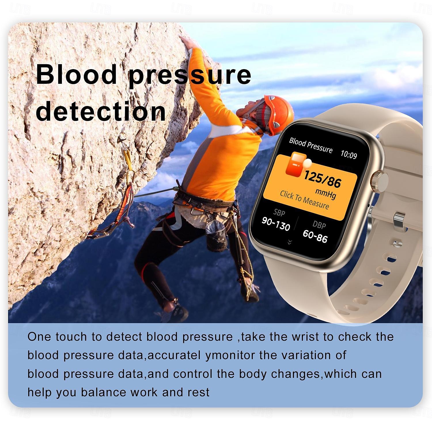 G104 Smart Watch 1.83 inch Smartwatch Fitness Running Watch Bluetooth Pedometer Call Reminder Activity Tracker Compatible with Android iOS Women Men Long Standby Hands-Free Calls Waterproof IP 67 2025 - $31.99 –P13