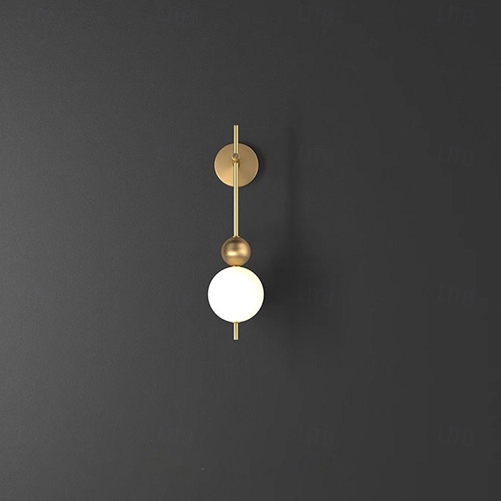 led innendørs vegglamper varm hvit 65/72cm 1/2-lys kobber midten av århundret moderne langvegglys bar globus veggmontert lampe gårdshus ball lineær lysarmatur for stue soverom hotell korridor gang 2025 - $257.29 –P1