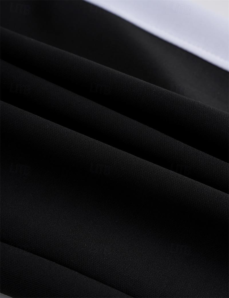 Per uomo Pantaloni della tuta Pareggiatore Pantaloni A cordoncino Vita elastica Pulsante laterale Color Block Comfort Traspirante Informale Giornaliero Per eventi Sportivo Di tendenza Nero Blu del 2025 a $22.99 –P8