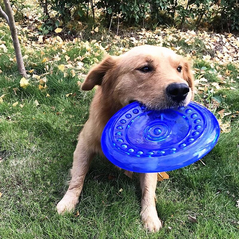 Dog Rubber Tire Flyer Dog Toy Flying Disc Lightweight Durable Floats in Water Great for Beach and Pool 3 Size for Small/Medium/Large Breeds Single Unit 2025 - $19.99 –P10