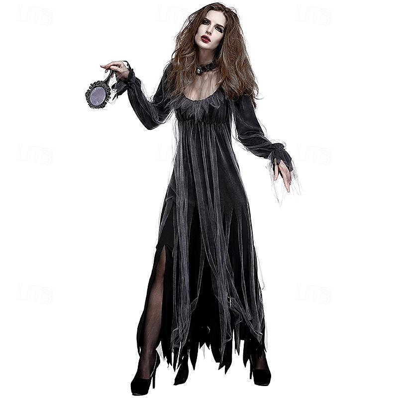 Zombie Duch nevěsta předvečer Všech svatých Cosplay kostým Kostým na Večírek Maškarní Úbory cosplay Dospělé Dámské Karneval Plesová maškaráda Mardi Gras Výkon Párty předvečer Všech svatých Jednoduch 2025 - $45.99 –P4