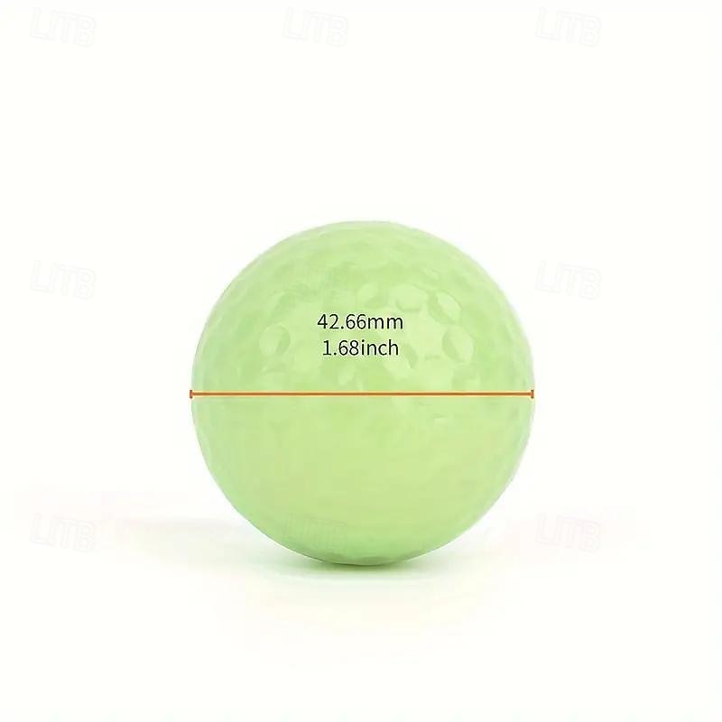 2/3/6pcs Ultra-Bright Luminous Golf Ball Set - Fluorescent Rubber Construction Adult Golf Accessories for Improved Visibility and Accuracy 2026 - $15.99 –P9