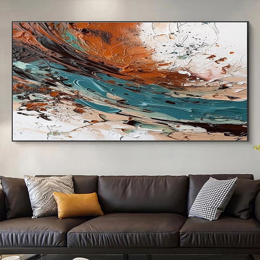 Handmade Oil Painting Canvas Wall Art Decoration Modern Abstract Texture for Home Decor Rolled Frameless Unstretched Painting 2025 - $58.99 –P3