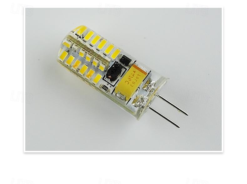 6db g4 led bi-pin lámpák 400 lumen 4w 48 led gyöngyök smd 3014 meleg fehér fehér 12 v 2025 - $18.49 –P2