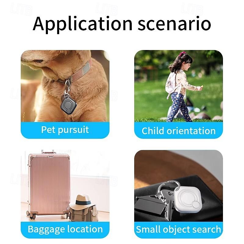 Găsitor inteligent Tracker GPS pentru animale de companie Dispozitiv anti-pierdere Mini Gps Tracker pentru portofel copii Căutare de chei pentru câine bătrân ios Găsește aplicația mea (nu pentru 2025 - $25.99 –P9