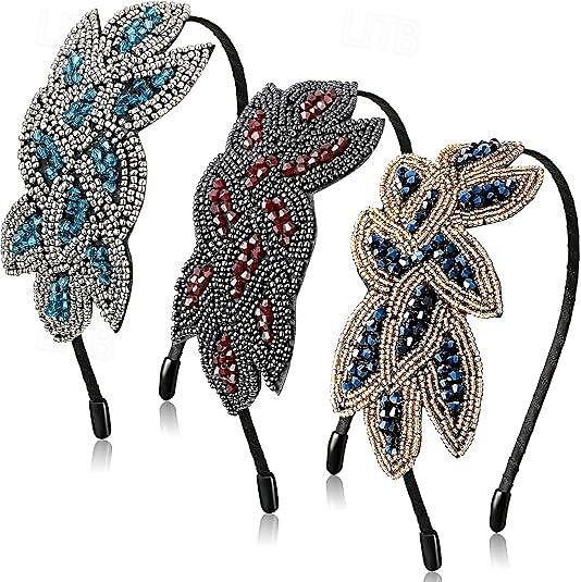 Retro Antiguo Rugido 20s 1920s Diadema de estilo flapper Invitado a la boda Moda Mujer Carnaval Mascarada Evento / Fiesta Recepción de Boda Despedida de Soltera Adulto Para la Cabeza Todas las 2025 - $12.49 –P1