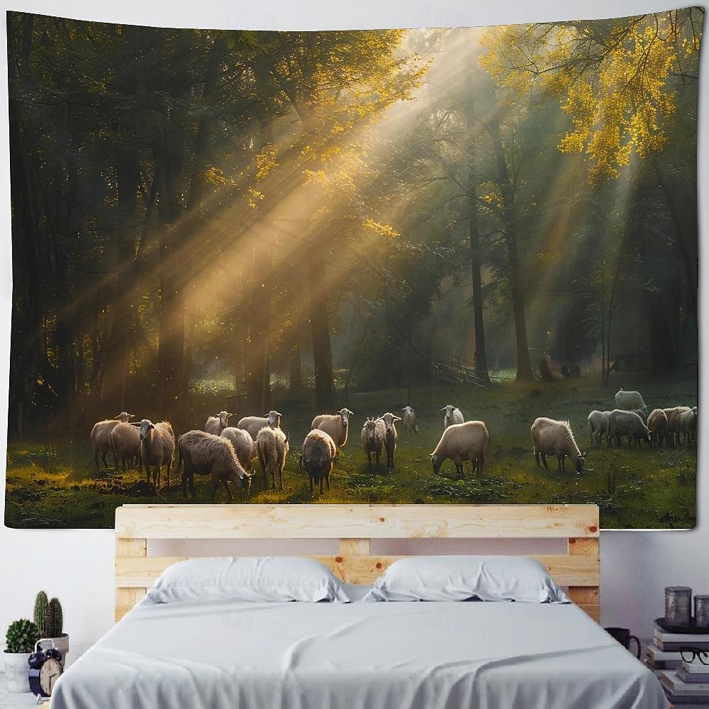 African Safari Wild Animals Hanging Tapestry Wall Art Large Tapestry Mural Decor Photograph Backdrop Blanket Curtain Home Bedroom Living Room Decoration 2026 - $20.99 –P16