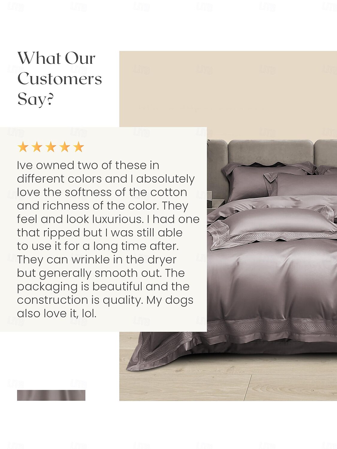 copripiumino in puro cotone pima al 100% 4 pezzi set supima 140-tc set di biancheria da letto in raso di seta morbido di lusso 1 copripiumino 1 lenzuolo piatto 2 federe del 2025 a $288.79 –P7