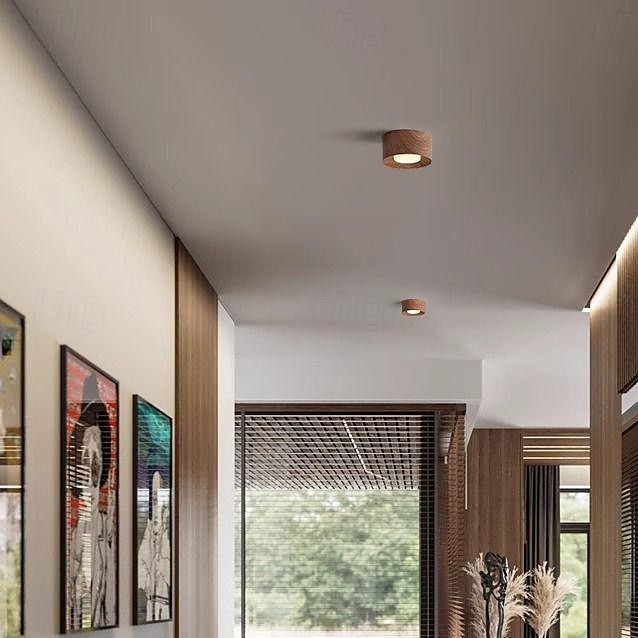 lampada da soffitto a led sorgente luminosa a 3 colori downlight a soffitto cilindrico a 1/2/3 luci plafoniere a soffitto per camera da letto soggiorno ufficio cucina salotto sala da pranzo 110-240 v del 2025 a $115.99 –P4