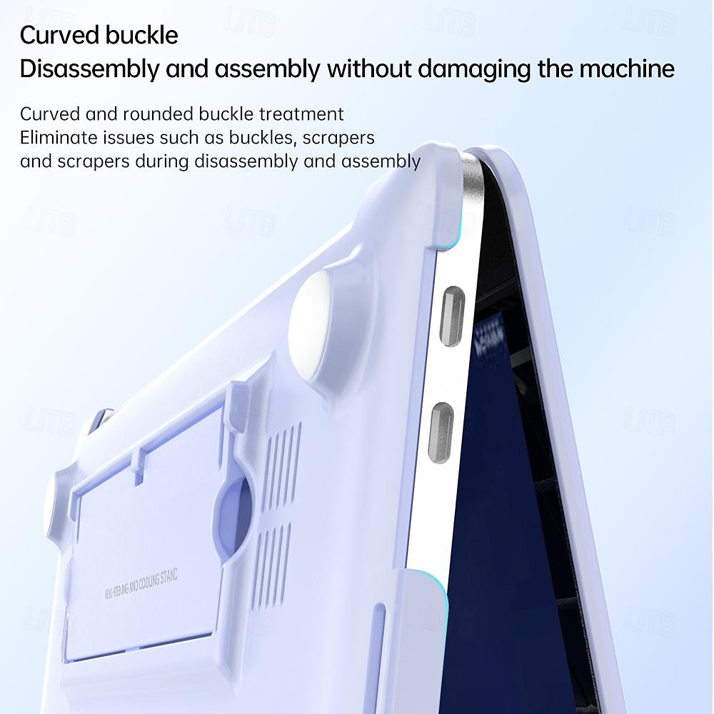 MacBook Hoes Compatibel met: Macbook Air Pro 13.3 14 16.0 duim Hard Muovi Kristalhelder 2026 - $29.99 –P11