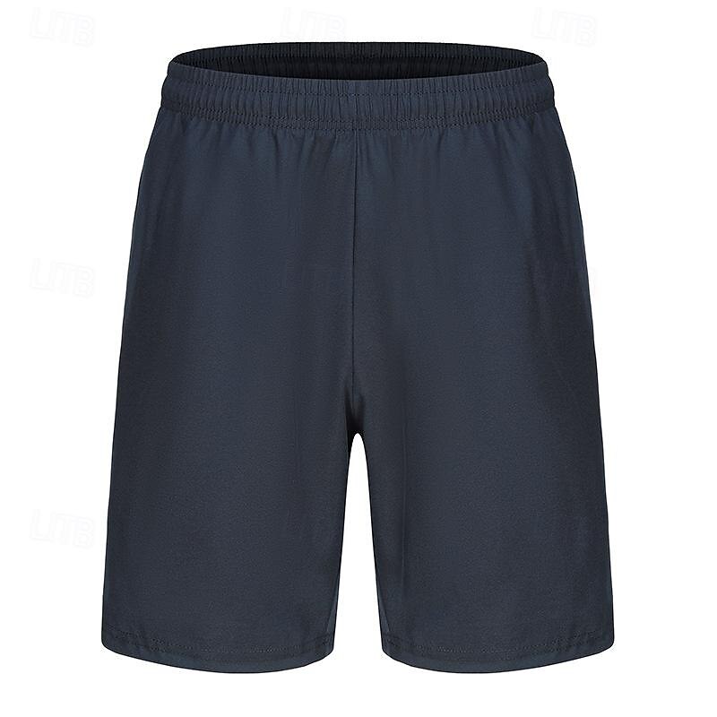 Hombre Pantalones cortos de sudor Pantalón corto Pantalones cortos de verano Bolsillo Cintura elástica Plano Comodidad Corto Deporte Diario Noche Moda Casual Negro Azul Real Microelástico 2025 - $10.99 –P9