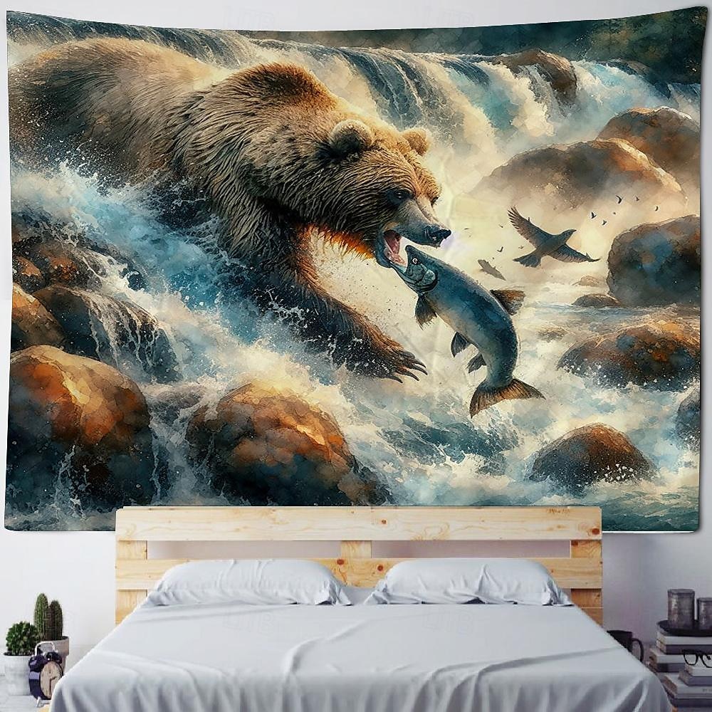 African Safari Wild Animals Hanging Tapestry Wall Art Large Tapestry Mural Decor Photograph Backdrop Blanket Curtain Home Bedroom Living Room Decoration 2026 - $20.99 –P7
