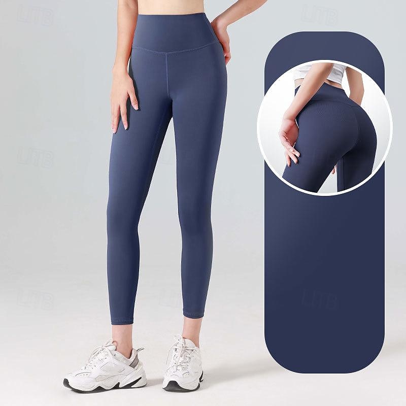 Per donna Pantaloni da yoga Leggings da yoga Fascia Elastica Vita Alta Yoga Allenamento in Palestra Pilates Collant Grigio scuro Nero Avorio Gli sport Abbigliamento sportivo Elasticizzato Taglia del 2025 a $12.99 –P14
