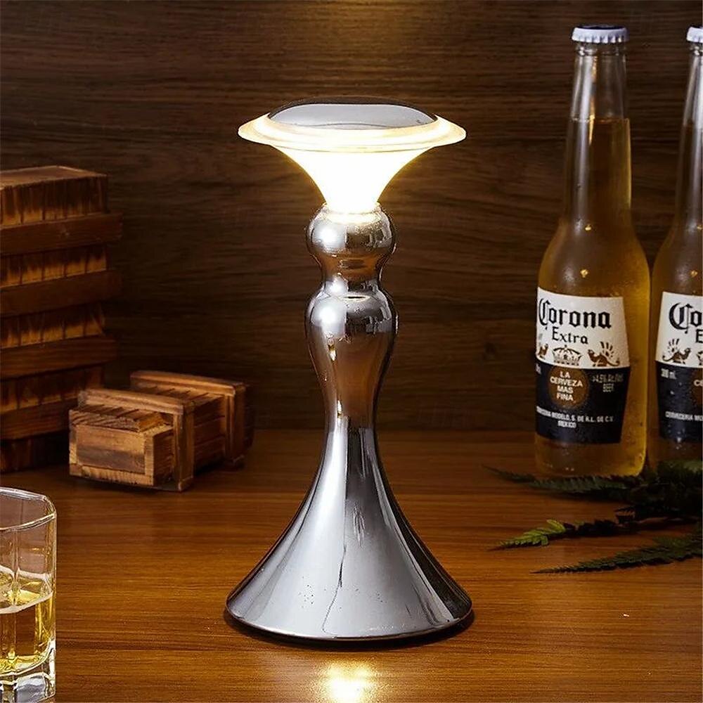 lampe de bureau led barre de lampe de lecture contrôlée par contact lampe de table en métal table de batterie portable rétro veilleuse led restaurant chambre chevet restaurant lumière de charge usb de 2025 ? $28.99 –P5