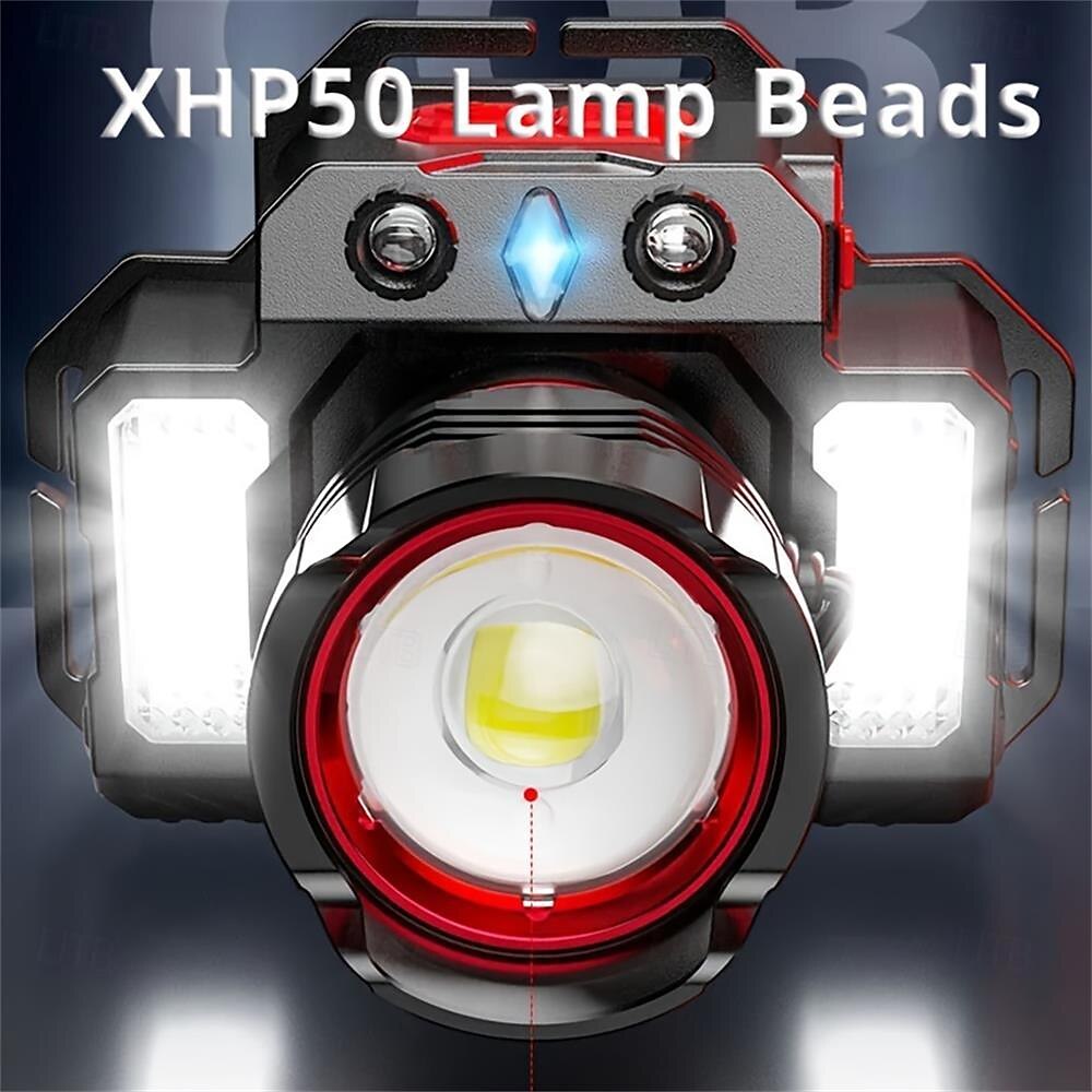 Portable USB Rechargeable Sensor Headlamp - Super Bright Waterproof Zoom Fishing Torch Head Light for Outdoor Camping Light 2025 - $24.99 –P4
