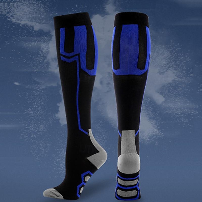 Calcetines de compresión Calcetines Deportivos Calcetines para correr 1 Par Bloque de Color Hombre Calcetines de tubo A prueba de resbalones Transpirable Reductor del Sudor Cómodo Entrenamiento de 2025 - $7.59 –P6