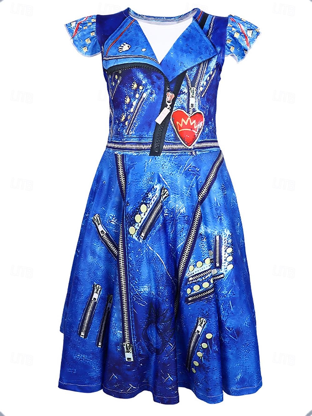 Potomci Evie Šaty Cosplay kostým Filmové kostýmy for Dívčí Děti Plesová maškaráda Ležérní 2025 - $31.99 –P2