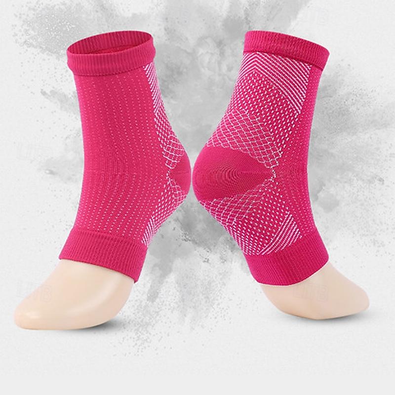 Mangas de compresión de la pierna 1 Par Básico Mujer Calcetines de tubo Transpirable Reductor del Sudor Cómodo Entrenamiento de gimnasio Baloncesto Corriendo Correr Ciclismo Deportes Color sólido 2025 - $8.49 –P7